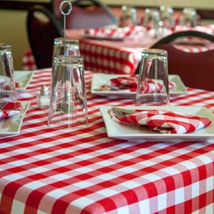 Checkered Tablecloth